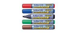 EK-519 - EK-519
Artline Dry Safe
Whiteboard Markers
2.0mm Chisel Tip