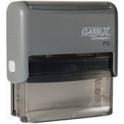 P12<br>ClassiX Self-Inking<br>Message Stamp<br>5/8" x 2-5/16"