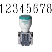 40209<br>Traditional<br>Number Stamp<br>Size: 4 / 8-Band