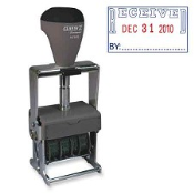 40311<br>Steel Self-Inking<br>Message Date Stamp<br>"RECEIVED"