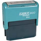 EP12<br>ClassiX ECO Self-Inking<br> Message Stamp<br>5/8" x 2-5/16"