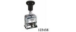 40240 - 40240
Self-Inking
Automatic Number Stamp
Size 1 / 6-Band