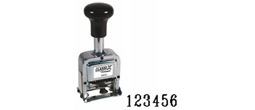 40250 - 40250
Self-Inking
Automatic Number Stamp
Size: 2 / 6-Band