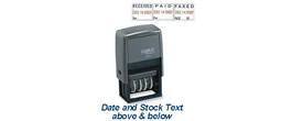 40330 - 40330
Plastic Self-Inking
Message Date Stamp
REC'D/PAID/FAXED