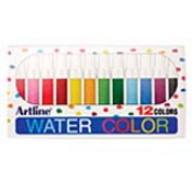 9300 (ASSORTED) EK-300 Artline Water Color Markers 12pk